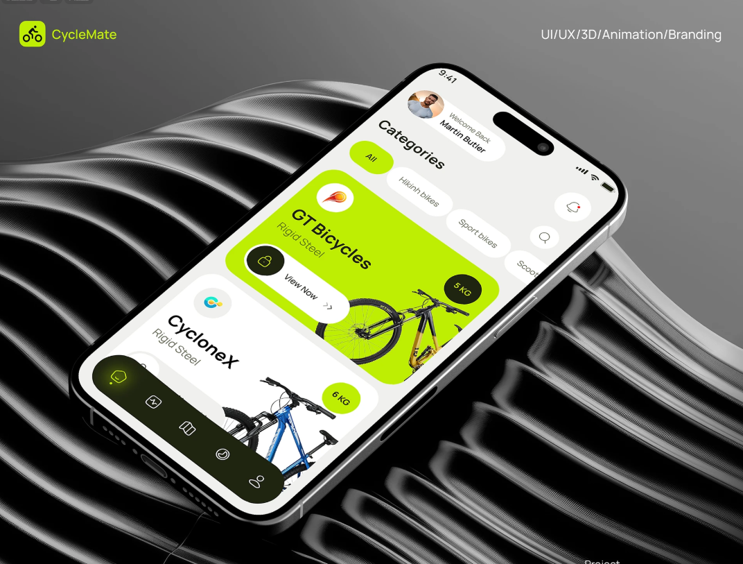 Mobile App UI